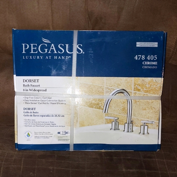 Pegasus Chrome Bath Faucet - Picture 1 of 4